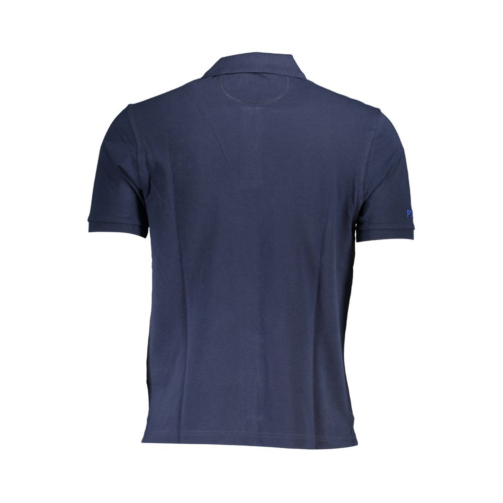 Polo de algodón azul para hombre La Martina