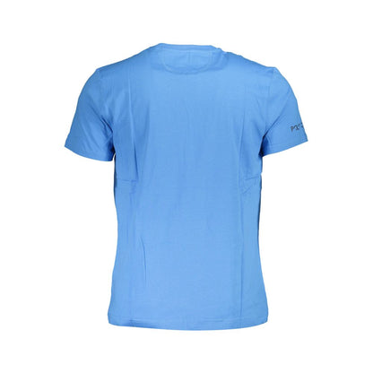 Camiseta de algodón azul para hombre La Martina