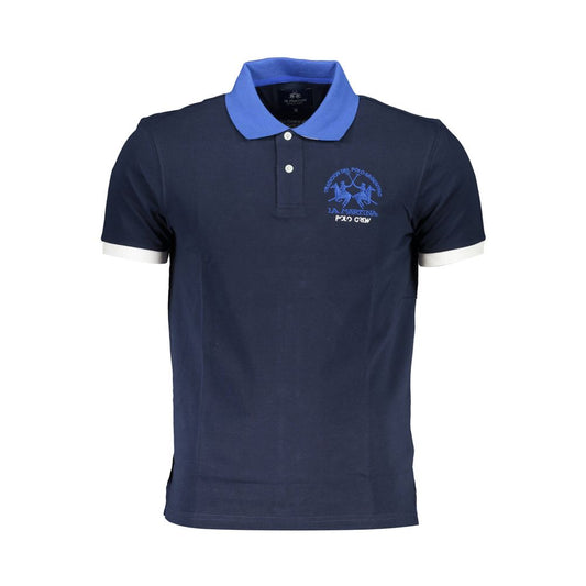 Polo La Martina Algodón Azul Hombre