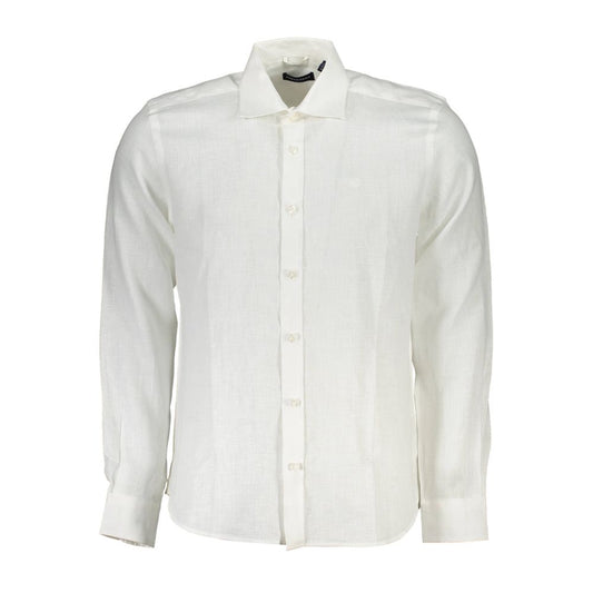 Camisa de lino blanca para hombre de North Sails