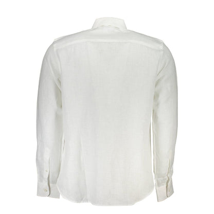 Camisa de lino blanca para hombre de North Sails