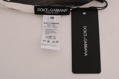 Dolce &amp; Gabbana elegant randig stretchblus