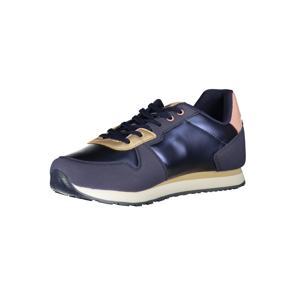 U.S. POLO ASSN. Blue Polyester Sneaker