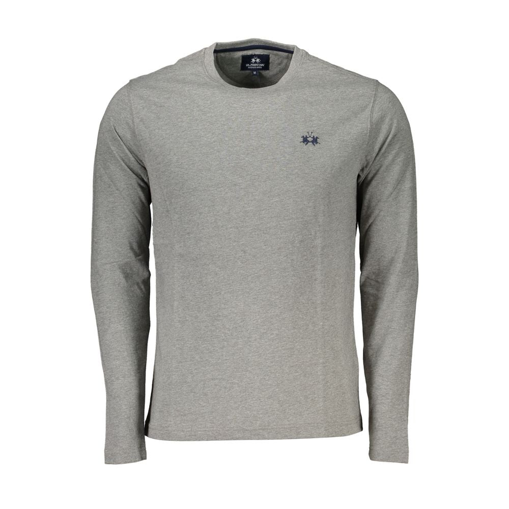 La Martina Elegant Long-Sleeved Crew Neck Tee