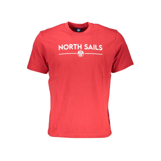 North Sails Red Cotton T-Shirt