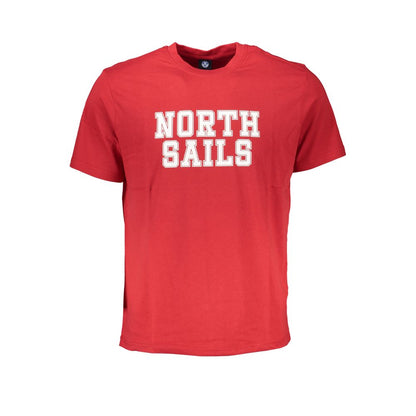 North Sails Red Cotton T-Shirt