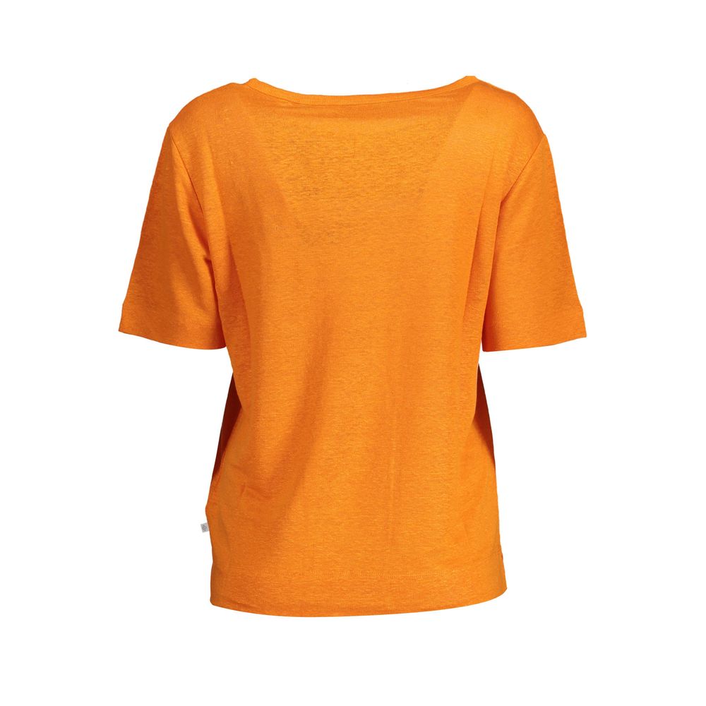 Gant Orange Linne Damtopp