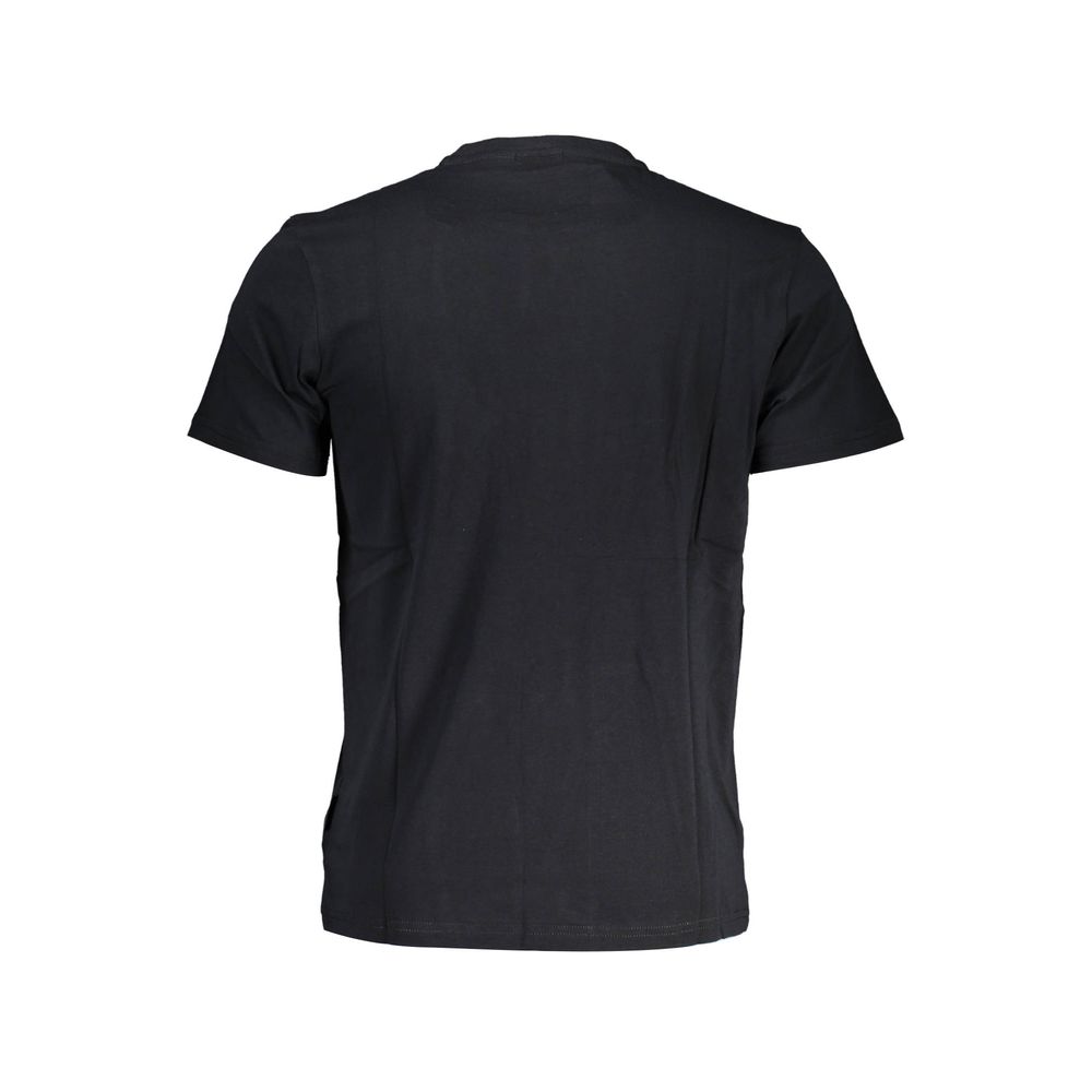 Camiseta de algodón negra para hombre de Napapijri