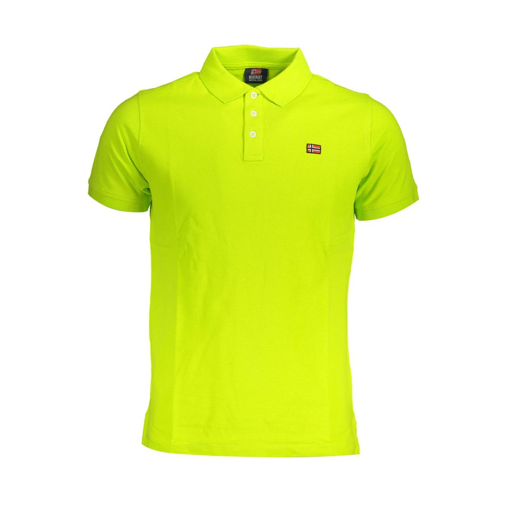 Polo de algodón amarillo de Noruega 1963