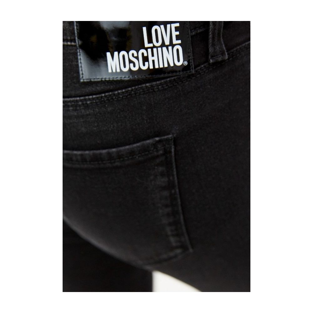 Love Moschino Black Cotton Dam Jeans