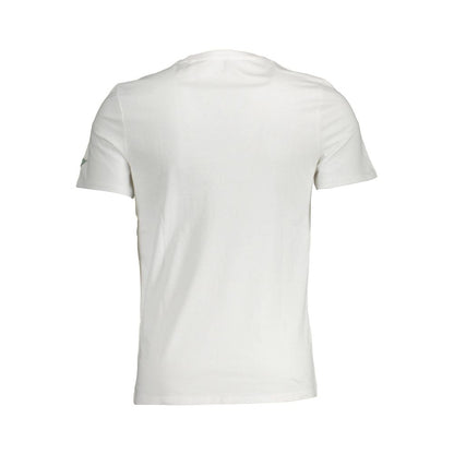 Camiseta de algodón blanca para hombre Guess Jeans