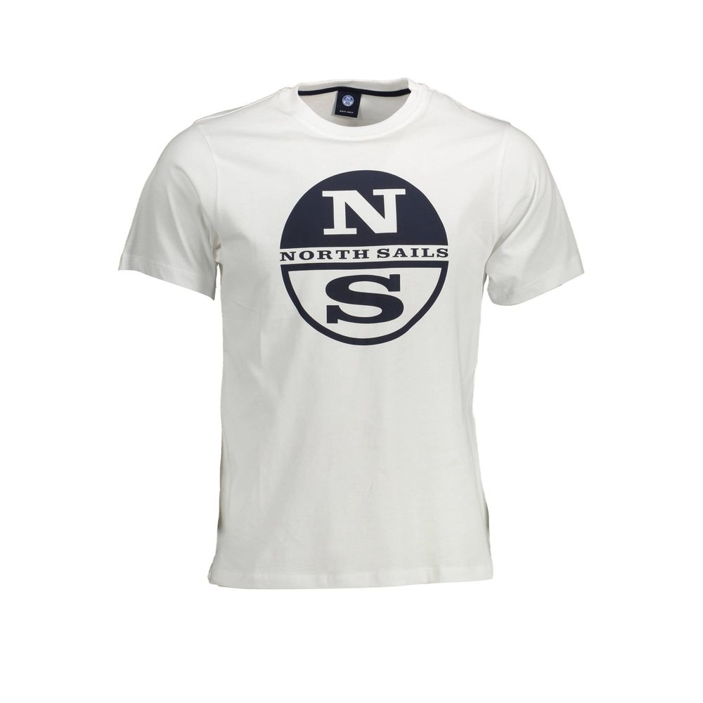 Camiseta de algodón blanca para hombre de North Sails