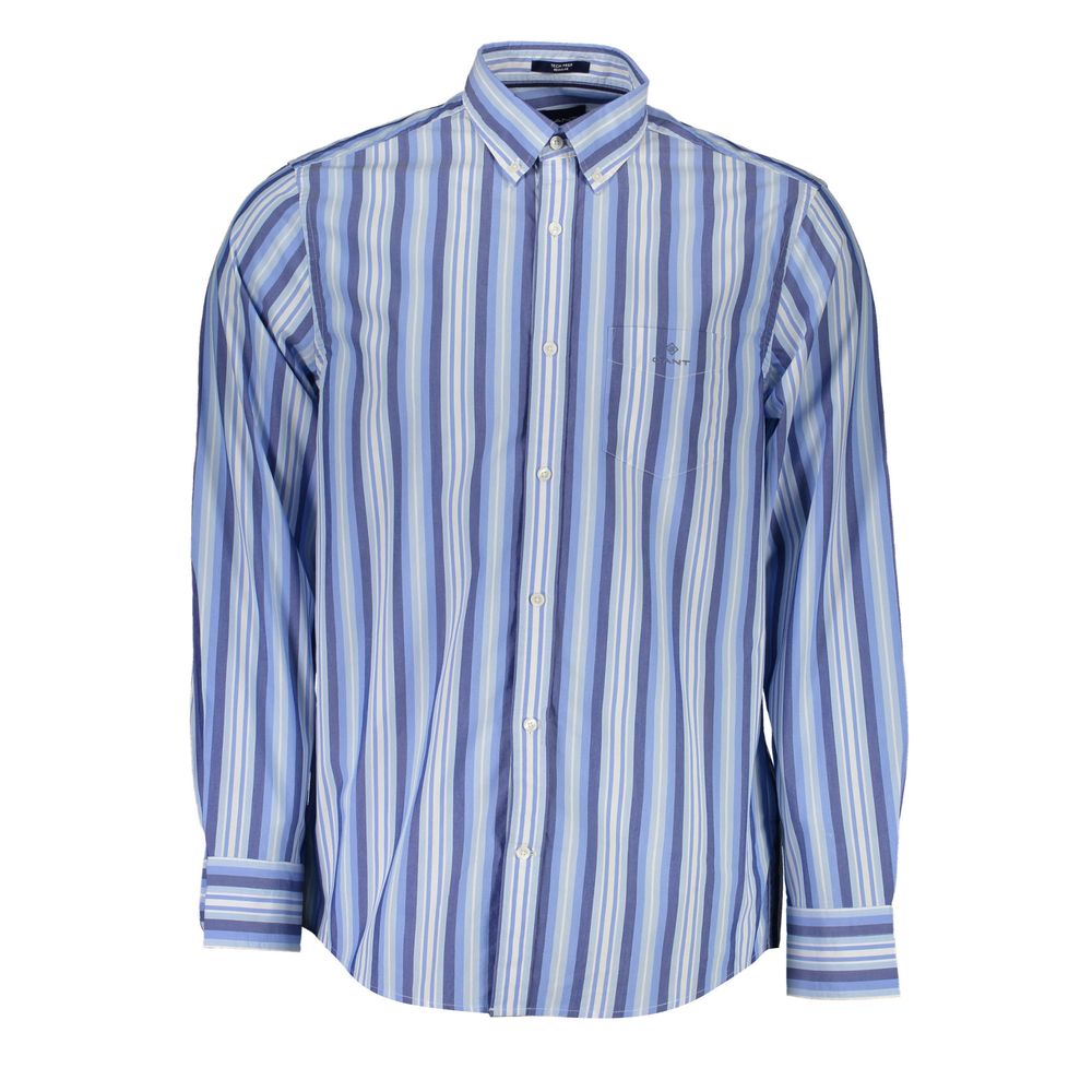 Camisa de algodón azul claro para hombre de Gant