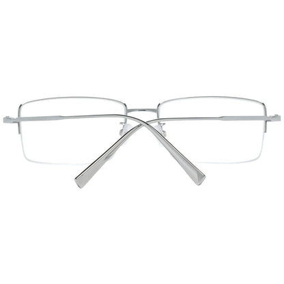 Ermenegildo Zegna Silver Men Optical Frames