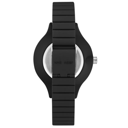 Reloj Nine West para mujer, color negro