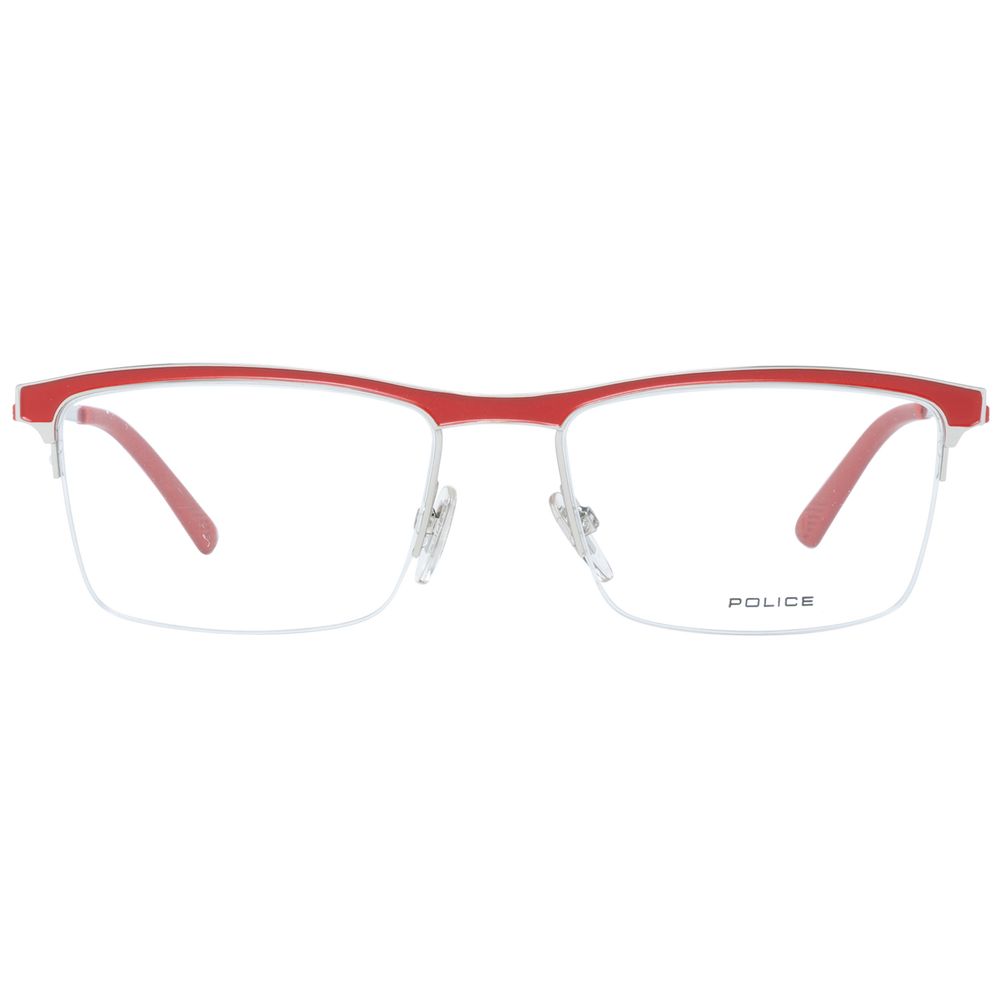 Police Red Men Optical Frames