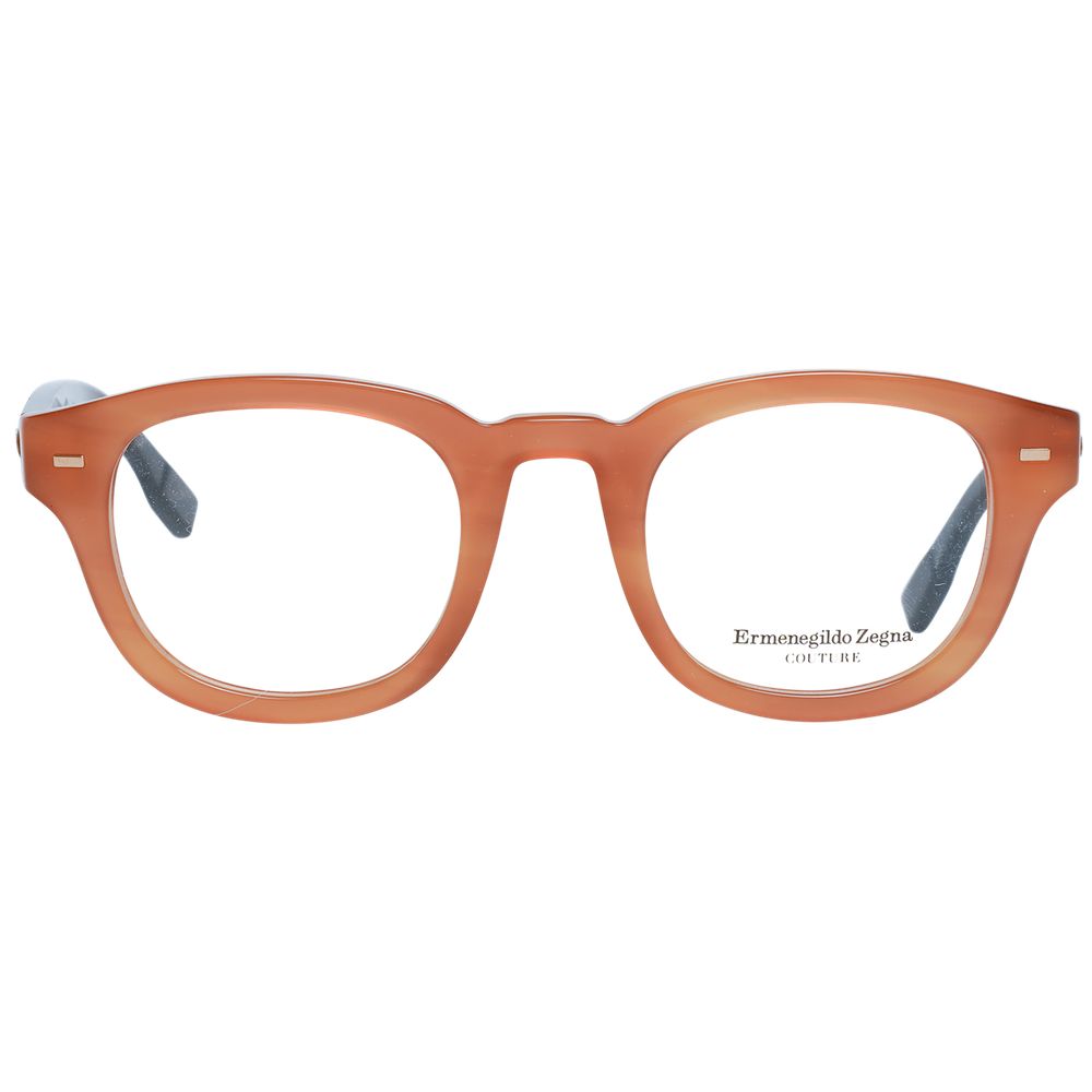 Zegna Couture Brown Men Optical Frames