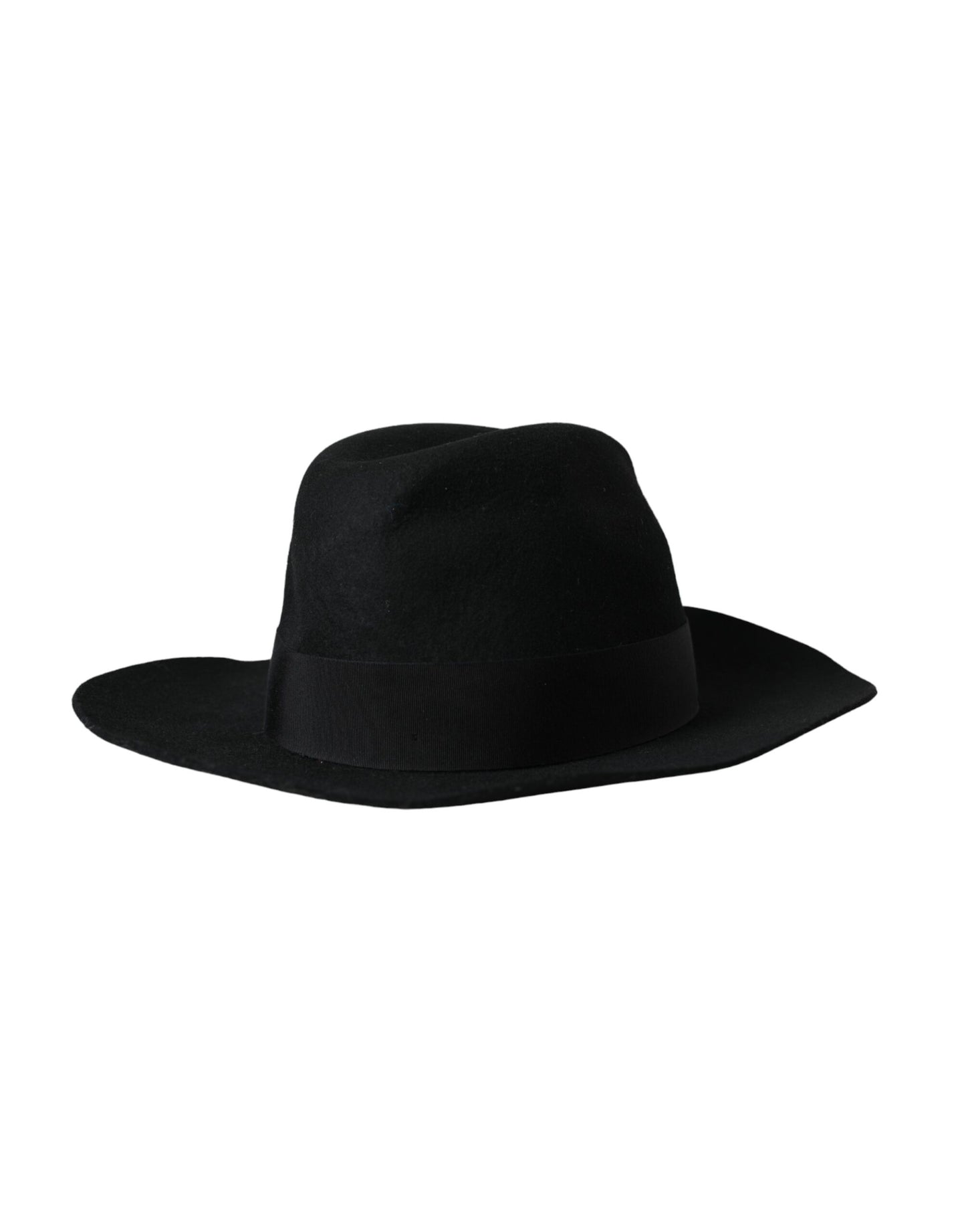 Dolce &amp; Gabbana Black Rabbit Fedora Trilby Damhatt