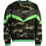 Dolce &amp; Gabbana Multicolor Camouflage Sweatshirt Sweatshirt