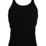 Dolce &amp; Gabbana Black Tank ärmlösa underkläder Herr T-shirt