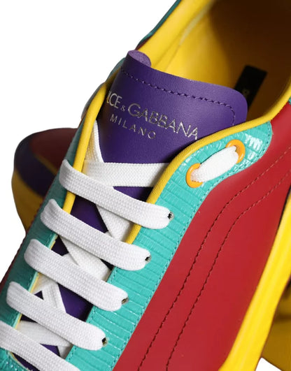 Dolce &amp; Gabbana Multicolor Daymaster Low Top Sneakers Skor