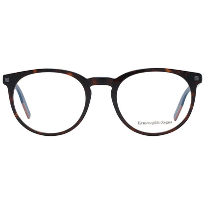 Ermenegildo Zegna Brown Men Optical Frames