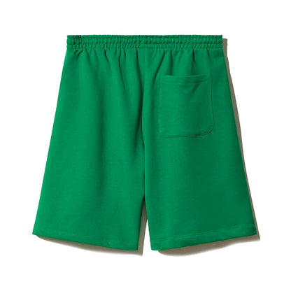 Pantalón corto de algodón verde Comme Des Fuckdown