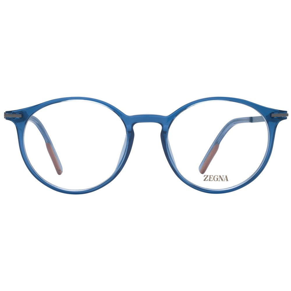 Ermenegildo Zegna Blue Men Optical Frames