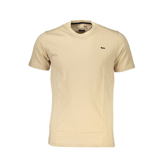 Harmont &amp; Blaine Beige T-shirt i bomull