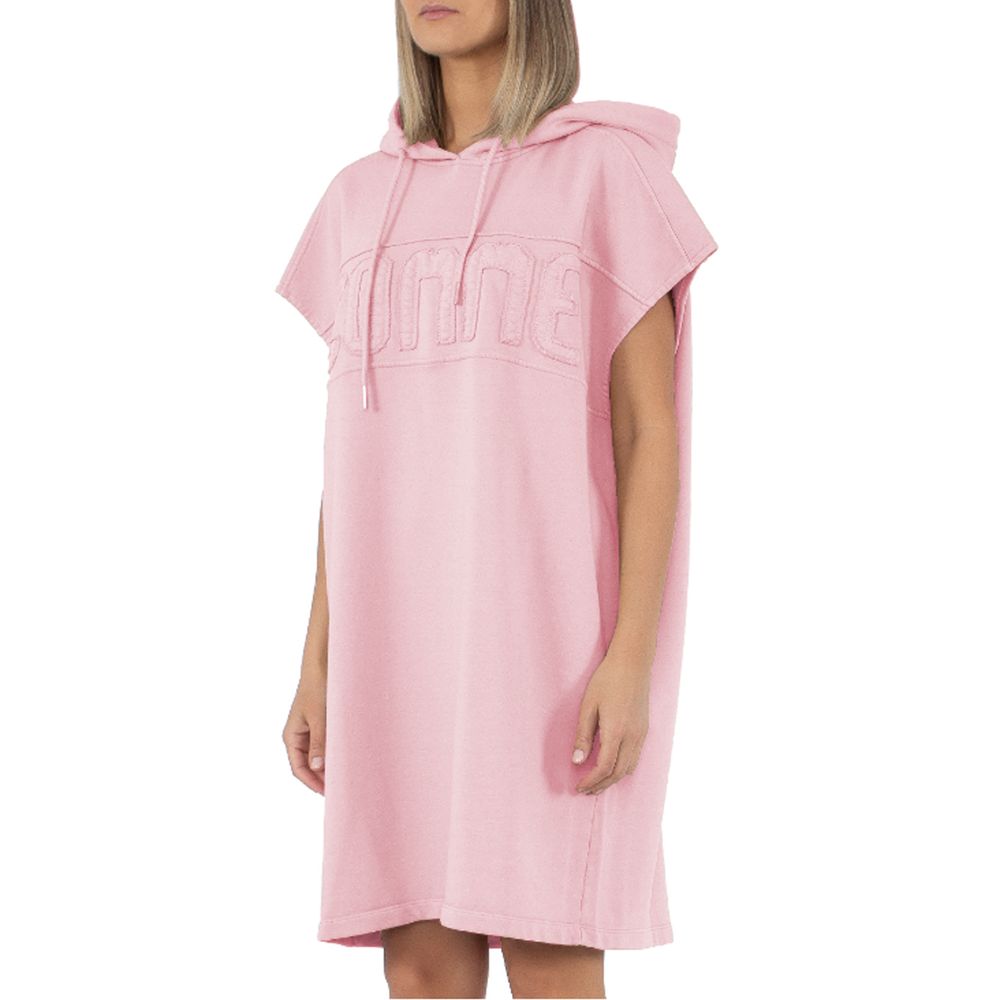 Vestido de algodón rosa Comme Des Fuckdown