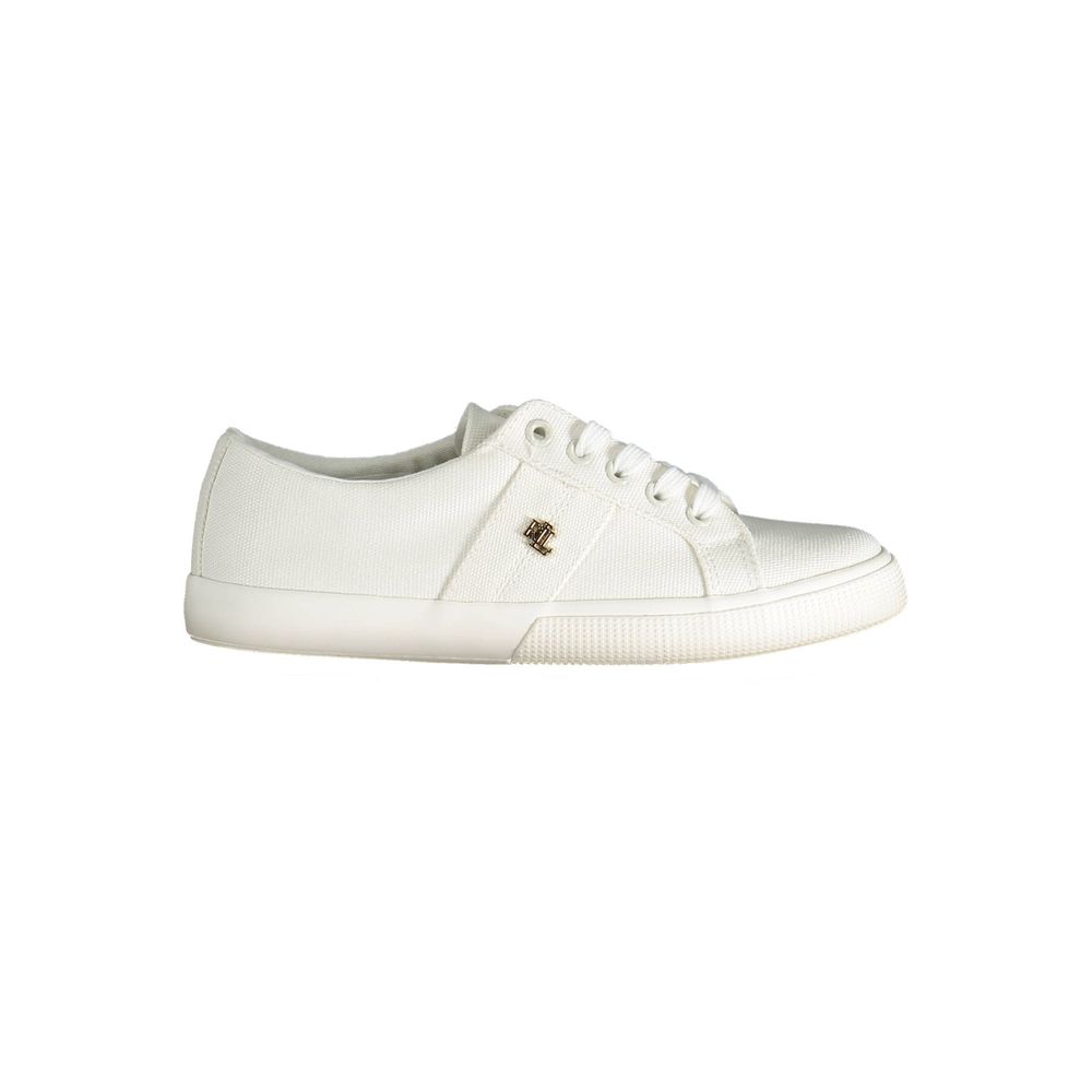 Ralph Lauren Vit Sneaker i bomull