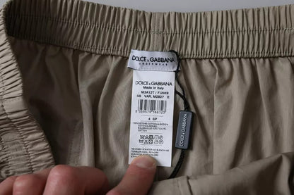 Dolce &amp; Gabbana Brun bomull Vanliga boxershorts Underkläder