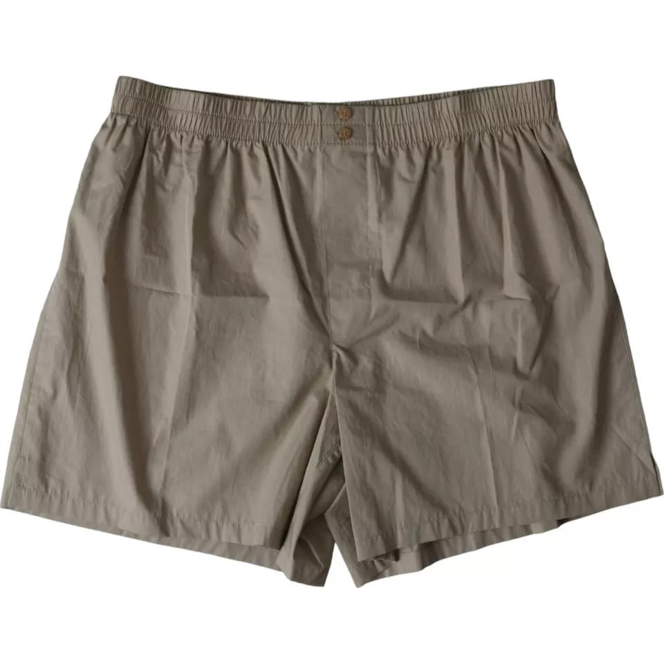 Dolce &amp; Gabbana Brun bomull Vanliga boxershorts Underkläder