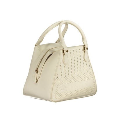 Bolso de mano de polietileno blanco de Valentino Bags