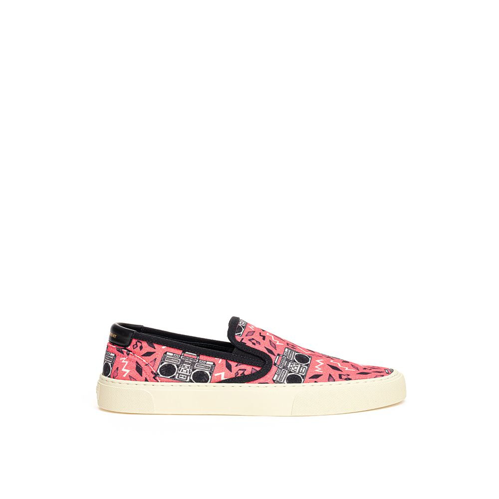 Saint Laurent Rosa Sneaker i bomull