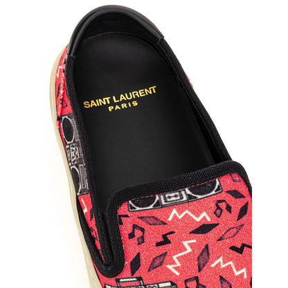 Saint Laurent Rosa Sneaker i bomull