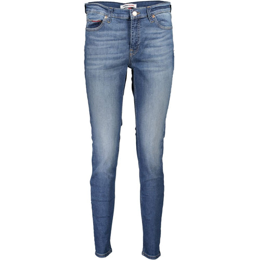 Tommy Hilfiger Blue Cotton Jeans &amp; Pant