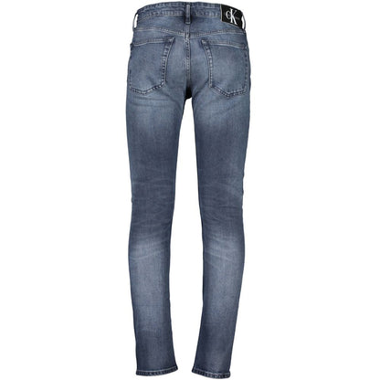 Calvin Klein Blue Cotton Jeans &amp; Pant