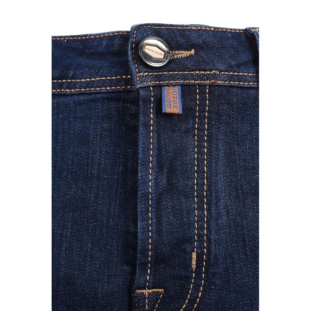 Jacob Cohen Blue Cotton Jeans &amp; Pant