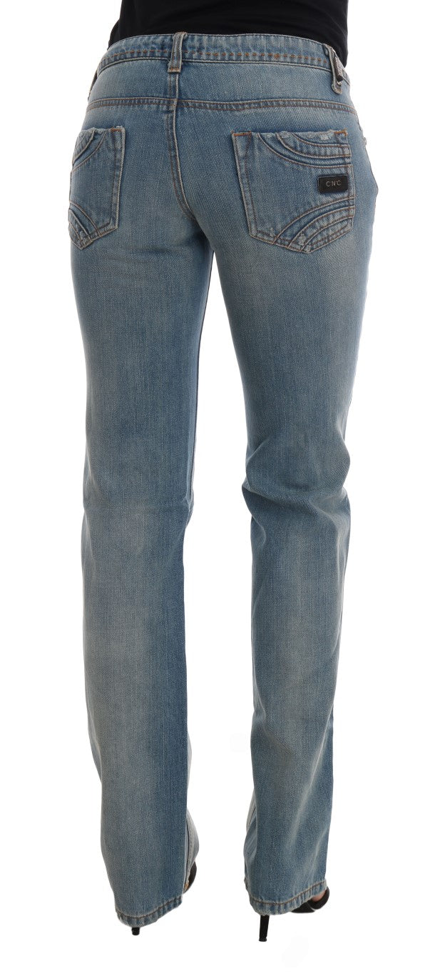 Kostym National Chic Classic Fit Straight Blue Jeans