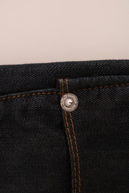 Costume National Svelte Mörkblå Slim Fit Jeans