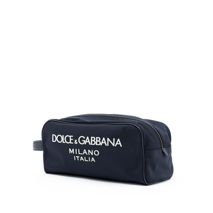 Dolce & Gabbana Blue Nylon Bag