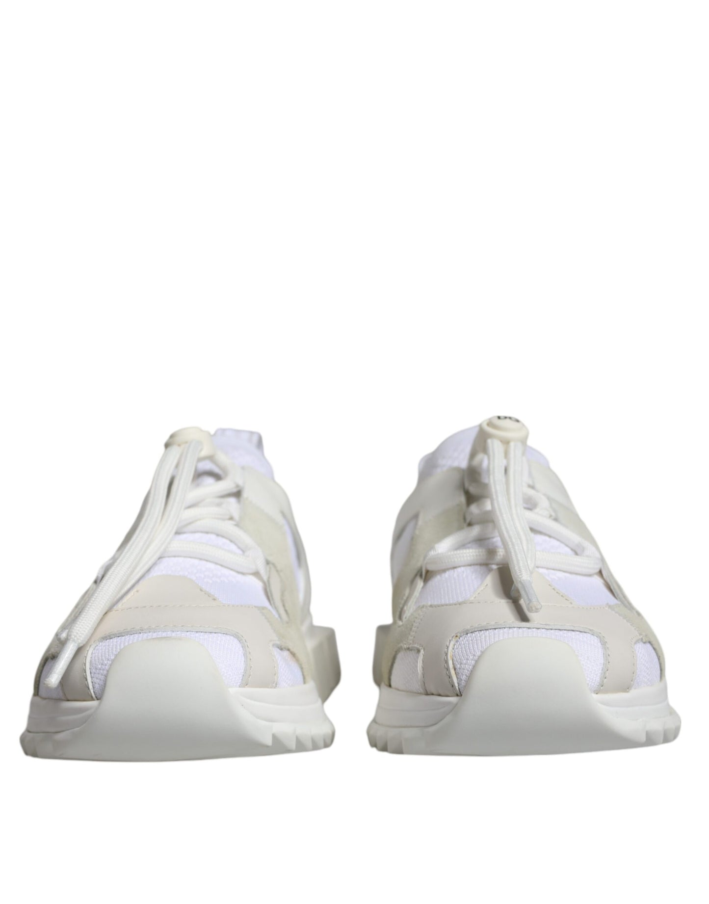 Dolce & Gabbana White Mesh Sorrento Trekking Sneakers Shoes