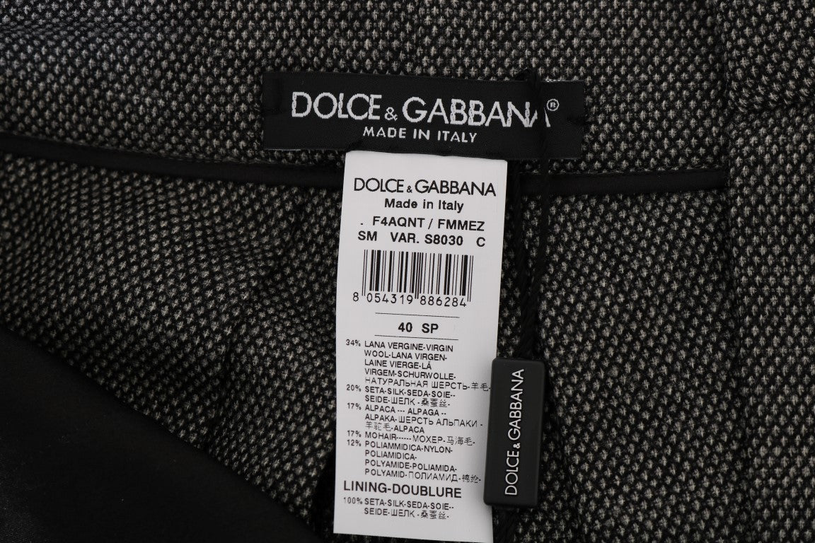 Dolce &amp; Gabbana Chic ullshorts med hög midja