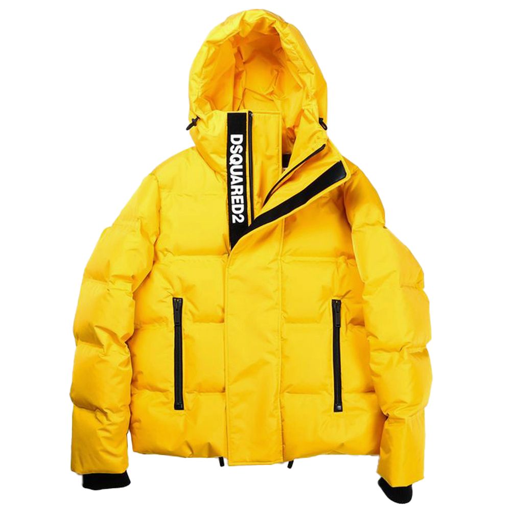 Dsquared² Yellow Nylon Men's Jacket