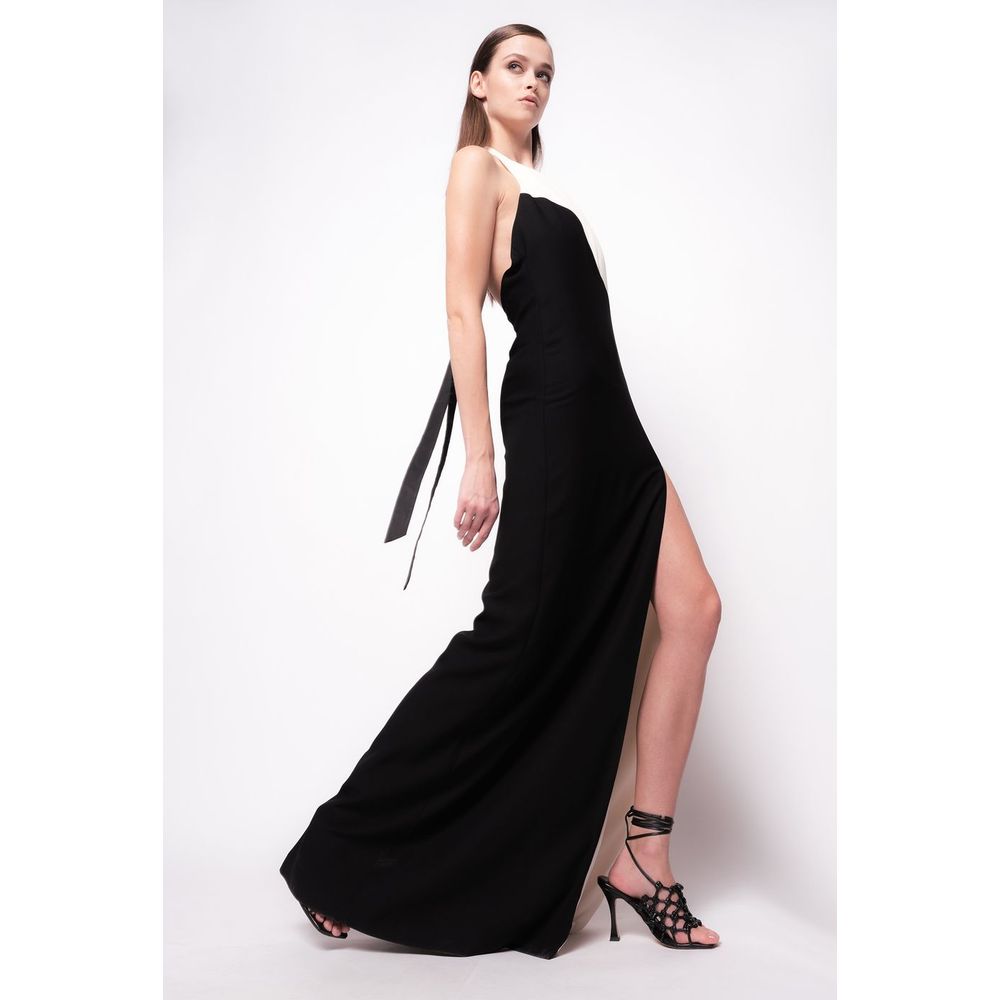 PINKO Black Viscose Dress