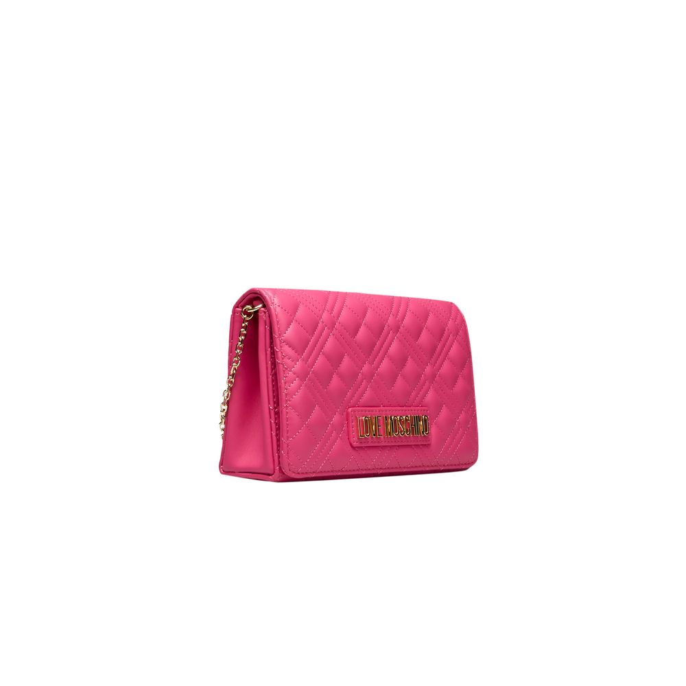 Love Moschino Fuchsia Polyethylene Women Crossbody