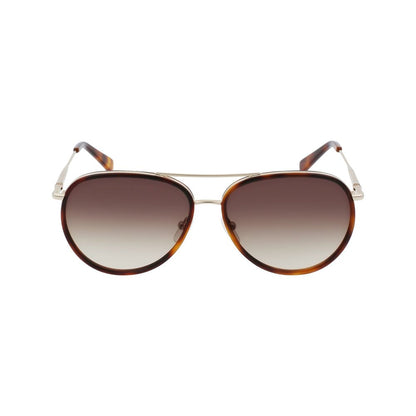 Longchamp Gold Metal Sunglasses