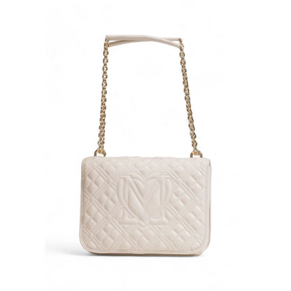 Love Moschino Beige Polyethylene Handbag