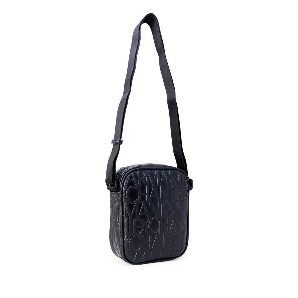 Armani Exchange Black Synthetic Leather Bag